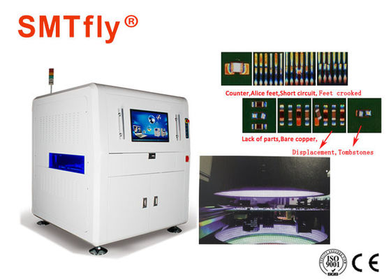 China White Auto Optical Inspection Machine , PCB Inspection System &lt;10um Positioning Accuracy supplier