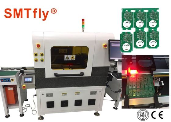 China 17W UV Laser PCB Machine / Inline PCB Depaneling Router Machine Marble Platform supplier