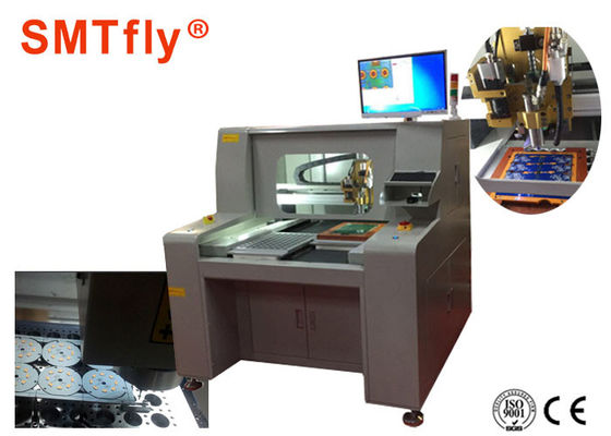 China 3KVA Printed Circuit Board Machine , Stand Alone PCB Cnc Router Machine SMTfly-F04 supplier