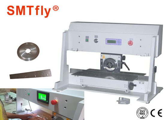 China High Efficiency V Cut Machine PCB Board Machine With Large Stainless Steel Platform supplier
