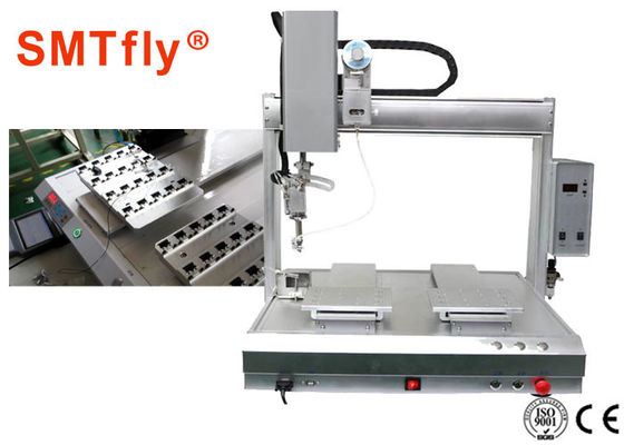 China Dual Table Customized Robotic Soldering Machine For PCB SMTfly-412 Long Life Time supplier