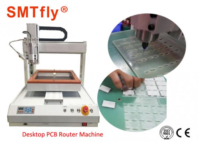 Inline Cnc PCB Router Machine , PCB Laser Cutter Double Workbench SMTfly-F06