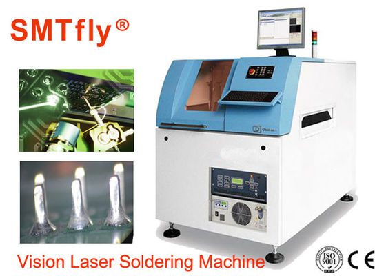 China 300*300 Automatic Pcb Soldering Machine Laser Welding System 0.3mm Spot Size supplier