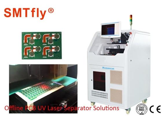 China 300*300mm Laser PCB Depaneling Machine 355nm Laser Wavelength SMTfly-6 supplier