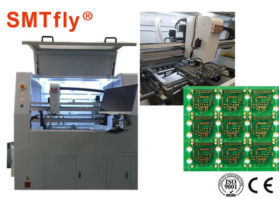 China Double Workbench PCB Depaneling Router Machine 0 ~ 100mm / S Cutting Speed supplier