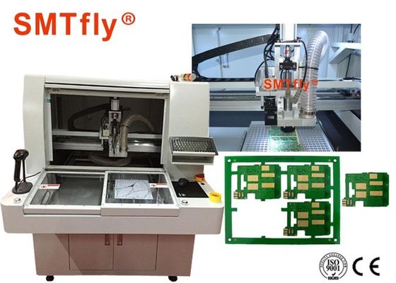 China High Cutting Accuracy PCB Depaneling Router Machine 320*320mm Panel Size supplier