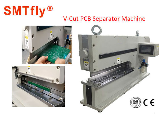 China Pneumatically Driven V Cut PCB Depaneling Machine SMT Router Long Life Span SMTfly-480 supplier