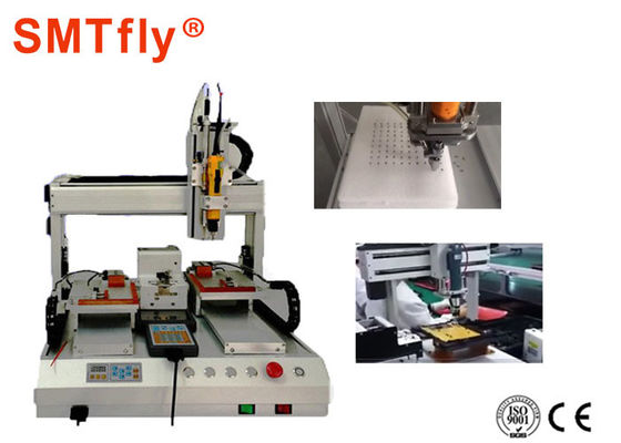 China 3 Axis Driver InsertsScrew Tightening Machine 500mm*500mm*100mm Working Range supplier