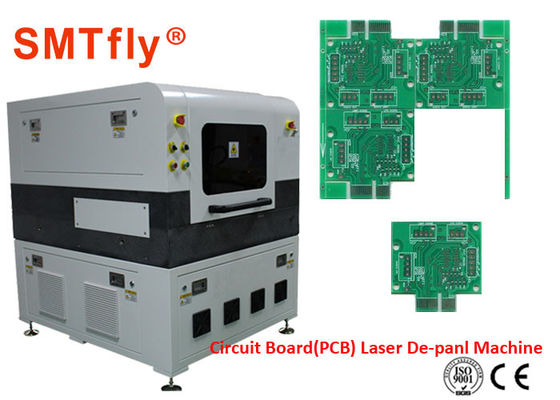 China FPC Separator Laser PCB Depaneling Machine 2500mm/S Laser Scanning Speed SMTfly-5L supplier