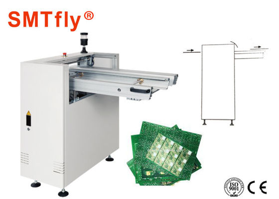 China Portable Flexible Conveyor‎ PCB Loader Unloader with Transmission Height 900±20mm SMTfly-CR6004 supplier