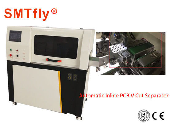 China 220V Automatic Inline V Cut PCB Separator with 300-500/s Cutting Speed SMTfly-5 supplier