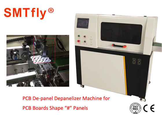 China PCB De-panel Separator V Cut PCB Depaneling Machine for “#” Shape Panels supplier
