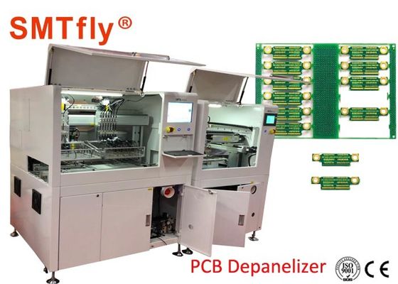 China 1.5KW PCB Separator Machine CCD Vision - Online PCB Boards Separation SMTfly-F05 Durable supplier