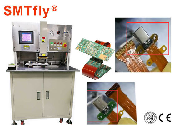 China FPC To PCB Hot Bar Soldering Machine With Double - Desk Working Mode supplier