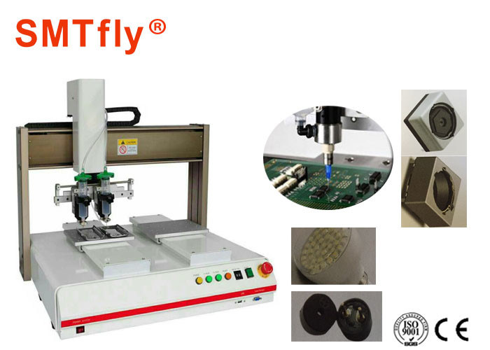 Double Table Work SMT Solder Paste Dispenser Machine,Glue Dispensing