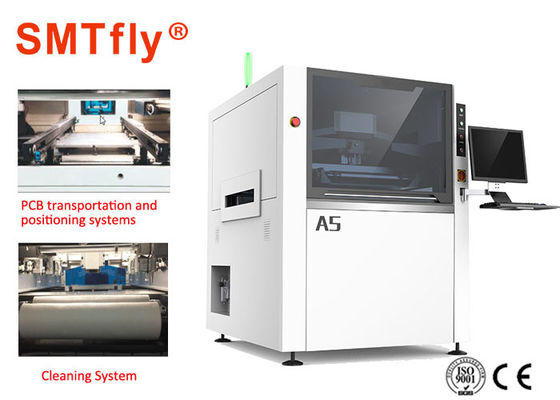 SMT LED PCB FPC Solder Paste Printing Machine 6~200mm/Sec Squeegee Speed supplier