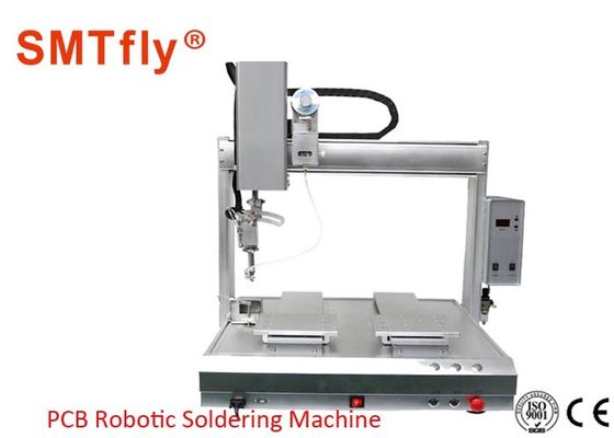 4 Axis PCB Robotic Soldering Machine Customized Thermode 1-99.9s Heating Time supplier