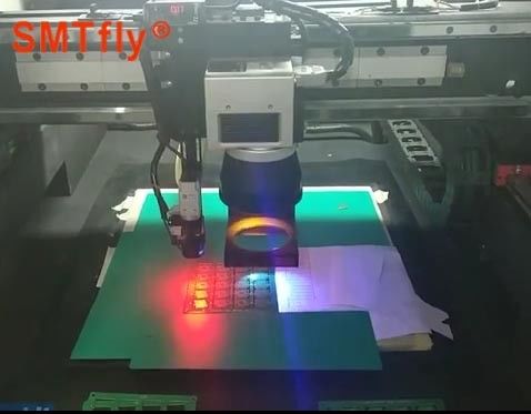 300*300mm Laser PCB Depaneling Machine 355nm Laser Wavelength SMTfly-6 supplier