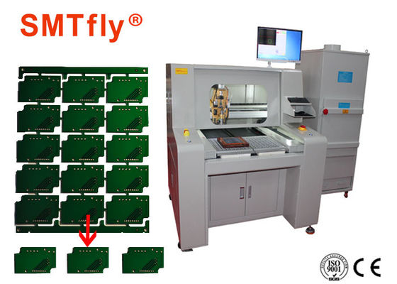 80mm/s PCB Depaneling Router Equipment , Aluminum PCB router Machine SMTfly-F04 supplier