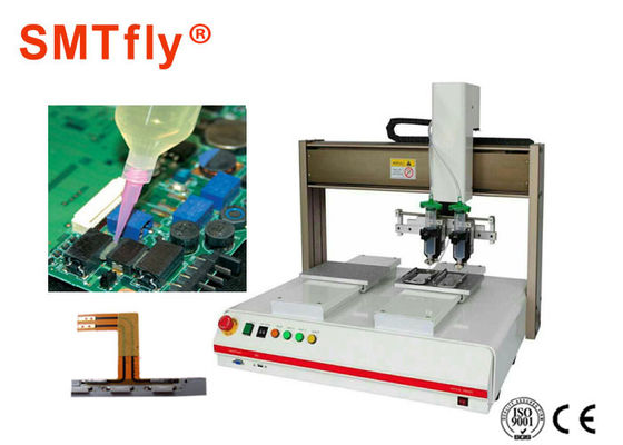 Double Table Work SMT Solder Paste Dispenser Machine,Glue Dispensing Systems SMTfly-322 supplier