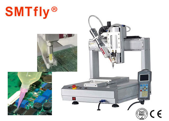 Teaching Box Control Method SMT Glue Dispenser Machine For PCB Ic Chips SMTfly-AB supplier