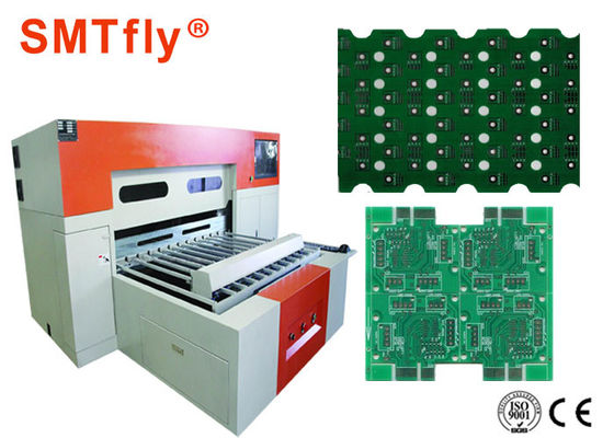 Fully Automatic V Scoring Machine , PCB Processing Equipment 1500kg SMTfly-YB1200 supplier