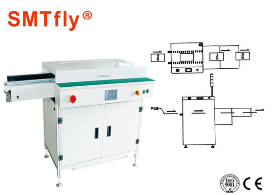 Electric Pcb Loader And Unloader Telescopic Gate Conveyor Machine With 15 Seconds SMTfly-CR6004 supplier