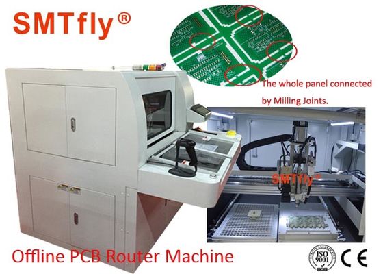 0.05mm Accuracy Depaneling Router Printed Circuit Board Machine For PCB Panel Connection With Milling Joints supplier